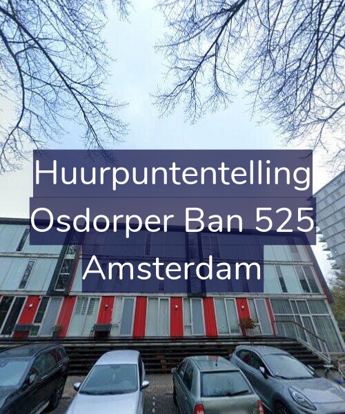 Foto gevel Huurpuntentelling voor Osdorper Ban 525, Amsterdam