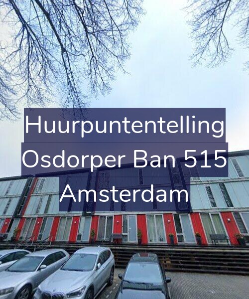 Foto gevel Huurpuntentelling voor Osdorper Ban 515, Amsterdam