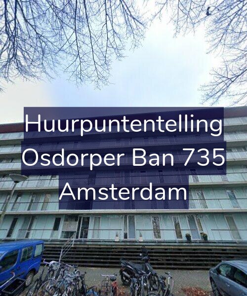 Foto gevel Huurpuntentelling voor Osdorper Ban 735, Amsterdam