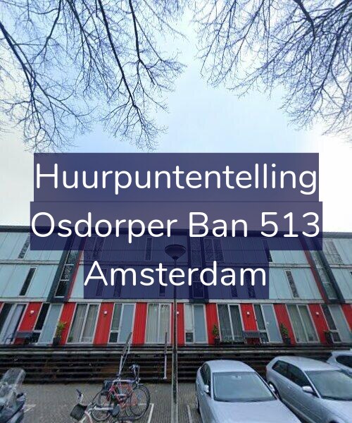 Foto gevel Huurpuntentelling voor Osdorper Ban 513, Amsterdam