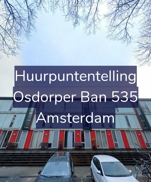 Foto gevel Huurpuntentelling voor Osdorper Ban 535, Amsterdam
