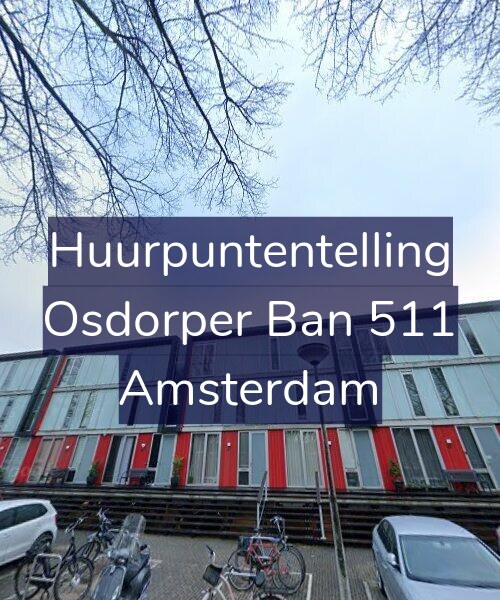 Foto gevel Huurpuntentelling voor Osdorper Ban 511, Amsterdam