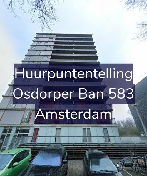 Foto gevel Huurpuntentelling voor Osdorper Ban 583, Amsterdam
