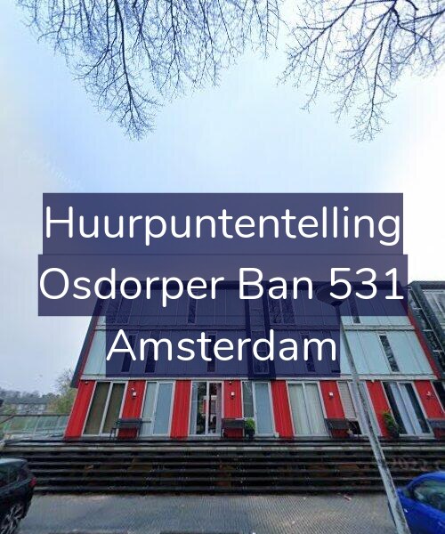 Foto gevel Huurpuntentelling voor Osdorper Ban 531, Amsterdam
