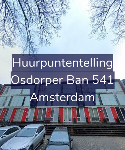 Foto gevel Huurpuntentelling voor Osdorper Ban 541, Amsterdam