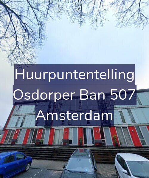 Foto gevel Huurpuntentelling voor Osdorper Ban 507, Amsterdam