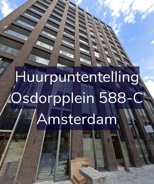 Foto gevel Huurpuntentelling voor Osdorpplein 588-C, Amsterdam