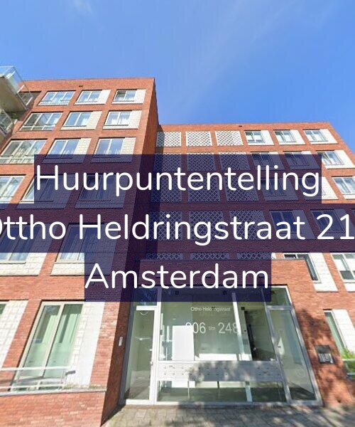 Foto gevel Huurpuntentelling voor Ottho Heldringstraat 218, Amsterdam