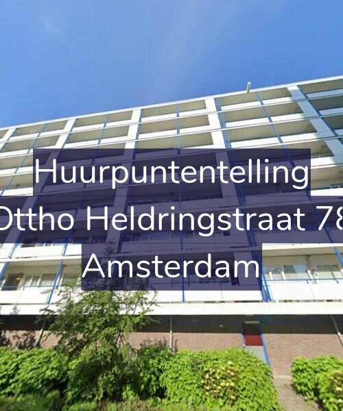Foto gevel Huurpuntentelling voor Ottho Heldringstraat 78, Amsterdam
