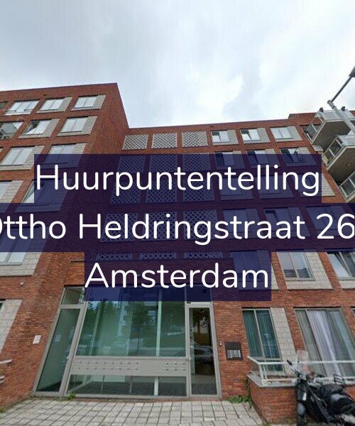 Foto gevel Huurpuntentelling voor Ottho Heldringstraat 262, Amsterdam