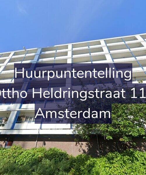 Foto gevel Huurpuntentelling voor Ottho Heldringstraat 116, Amsterdam