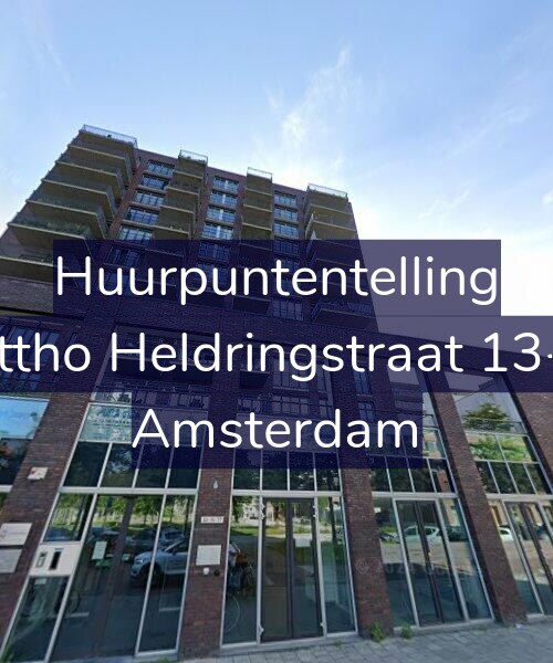 Foto gevel Huurpuntentelling voor Ottho Heldringstraat 13-Z, Amsterdam