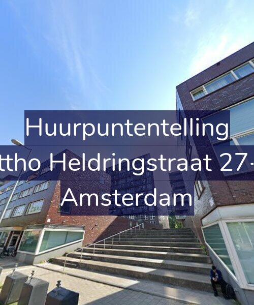 Foto gevel Huurpuntentelling voor Ottho Heldringstraat 27-C, Amsterdam
