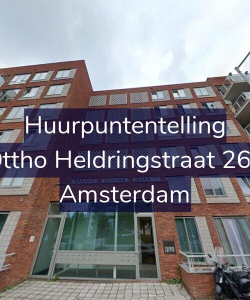 Foto gevel Huurpuntentelling voor Ottho Heldringstraat 266, Amsterdam