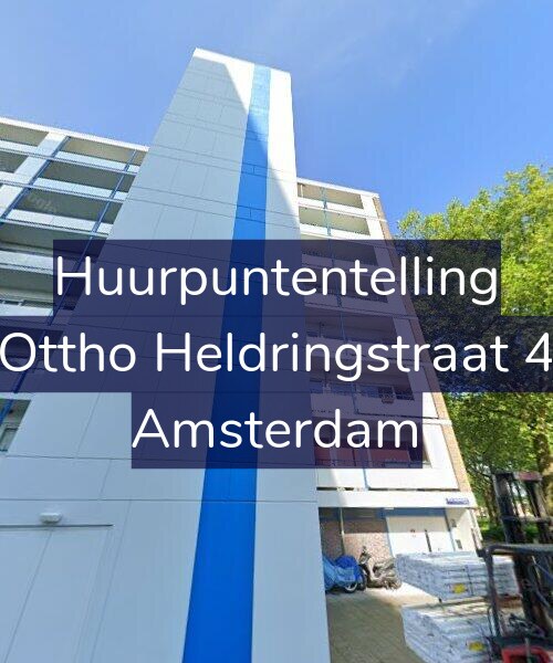 Foto gevel Huurpuntentelling voor Ottho Heldringstraat 4, Amsterdam