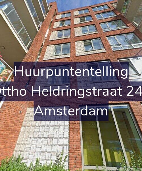 Foto gevel Huurpuntentelling voor Ottho Heldringstraat 244, Amsterdam