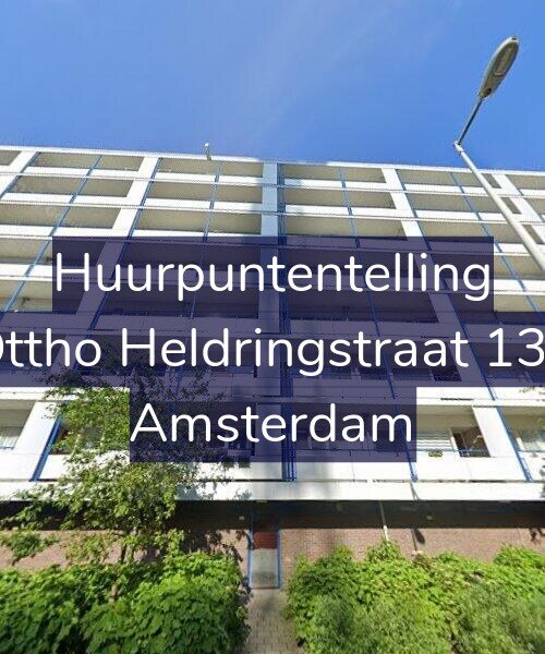 Foto gevel Huurpuntentelling voor Ottho Heldringstraat 132, Amsterdam