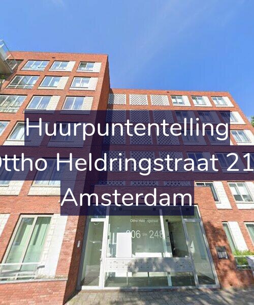 Foto gevel Huurpuntentelling voor Ottho Heldringstraat 210, Amsterdam