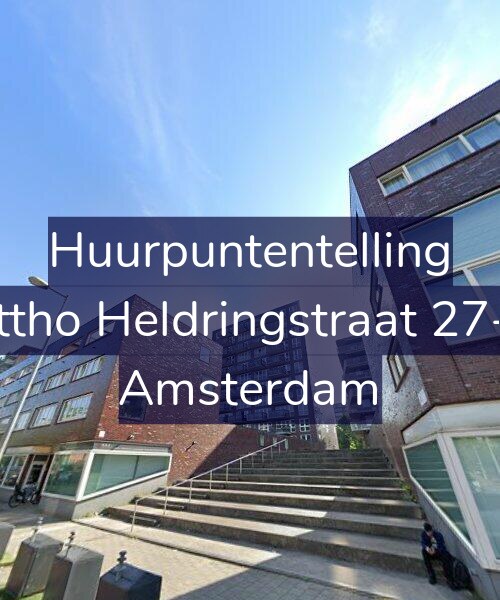 Foto gevel Huurpuntentelling voor Ottho Heldringstraat 27-B, Amsterdam