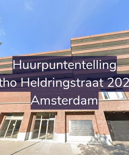 Foto gevel Huurpuntentelling voor Ottho Heldringstraat 202-U, Amsterdam