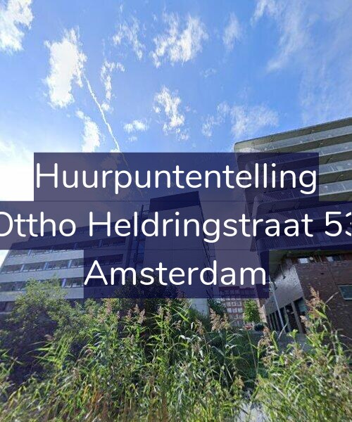 Foto gevel Huurpuntentelling voor Ottho Heldringstraat 53, Amsterdam