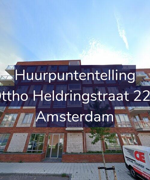 Foto gevel Huurpuntentelling voor Ottho Heldringstraat 222, Amsterdam