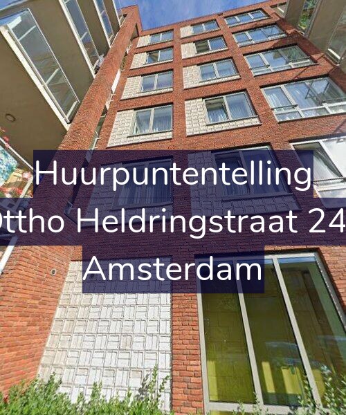 Foto gevel Huurpuntentelling voor Ottho Heldringstraat 242, Amsterdam