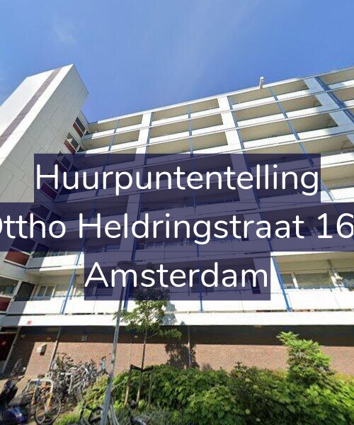 Foto gevel Huurpuntentelling voor Ottho Heldringstraat 160, Amsterdam