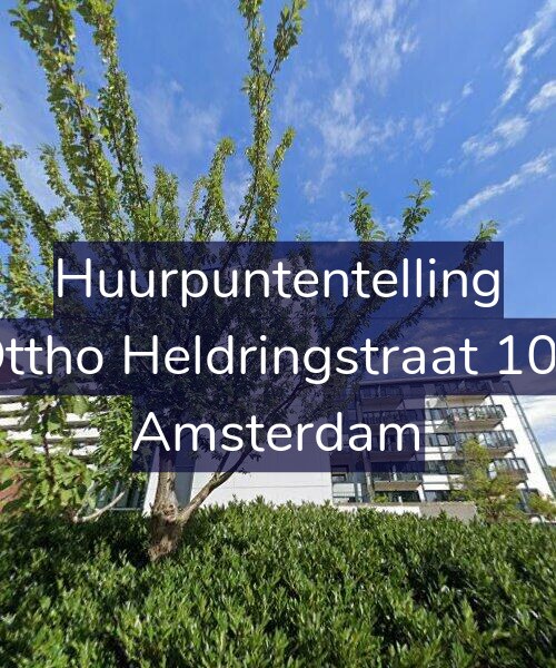 Foto gevel Huurpuntentelling voor Ottho Heldringstraat 105, Amsterdam