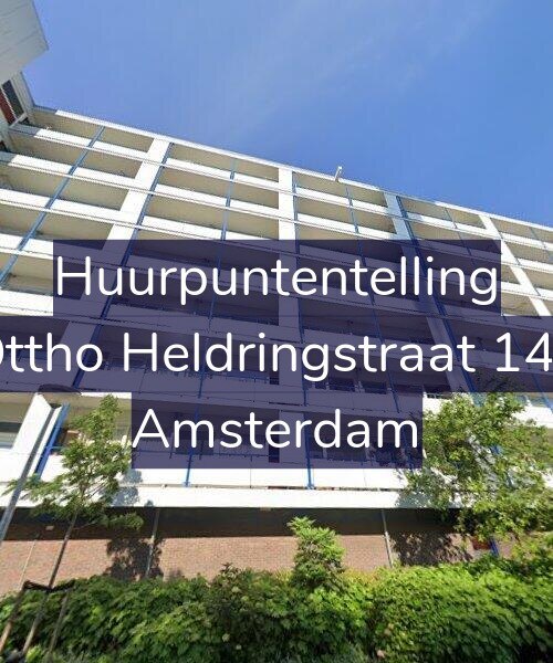 Foto gevel Huurpuntentelling voor Ottho Heldringstraat 148, Amsterdam