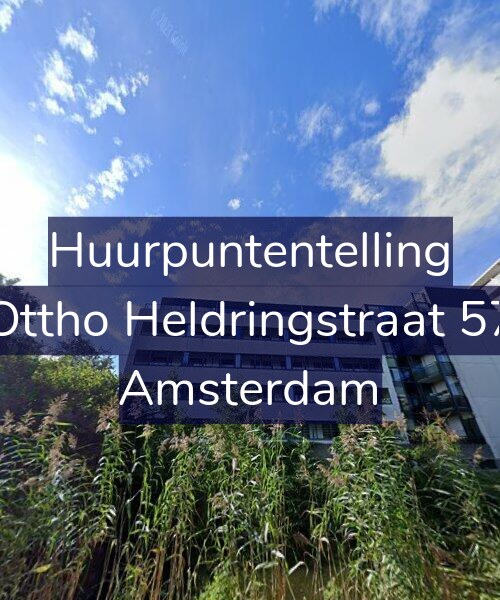 Foto gevel Huurpuntentelling voor Ottho Heldringstraat 57, Amsterdam