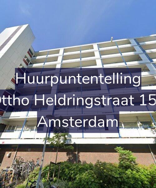 Foto gevel Huurpuntentelling voor Ottho Heldringstraat 158, Amsterdam