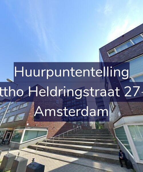 Foto gevel Huurpuntentelling voor Ottho Heldringstraat 27-Y, Amsterdam