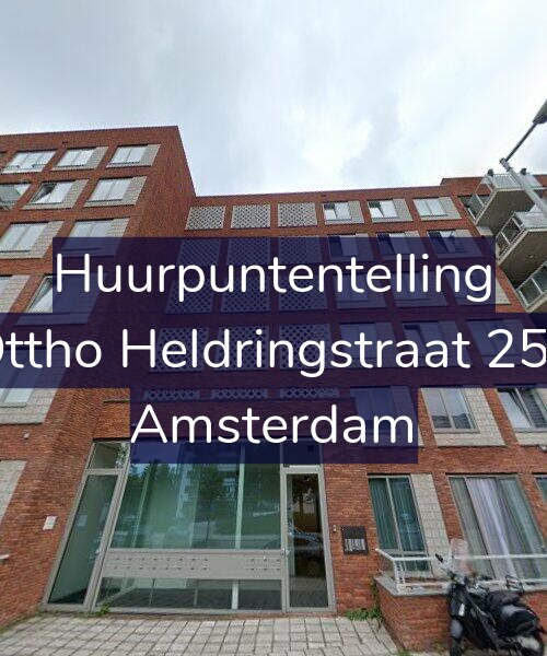 Foto gevel Huurpuntentelling voor Ottho Heldringstraat 256, Amsterdam