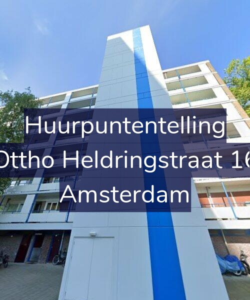 Foto gevel Huurpuntentelling voor Ottho Heldringstraat 16, Amsterdam