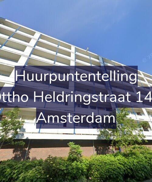 Foto gevel Huurpuntentelling voor Ottho Heldringstraat 144, Amsterdam