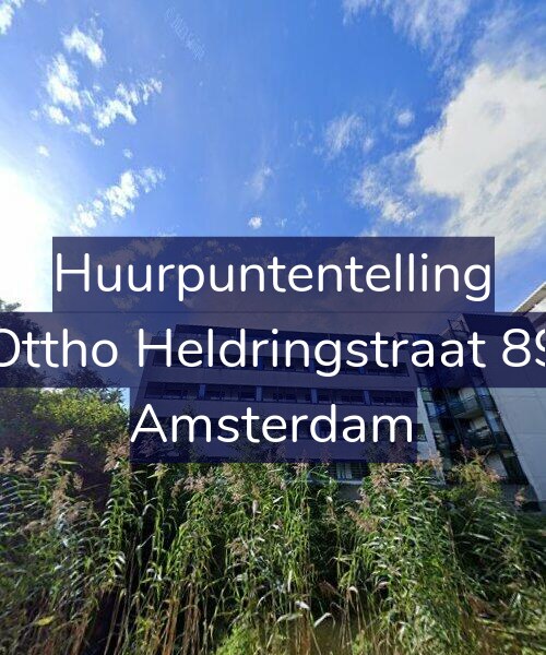 Foto gevel Huurpuntentelling voor Ottho Heldringstraat 89, Amsterdam