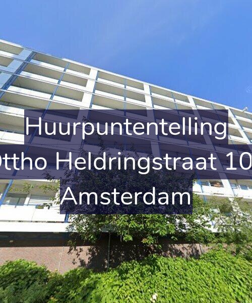 Foto gevel Huurpuntentelling voor Ottho Heldringstraat 104, Amsterdam