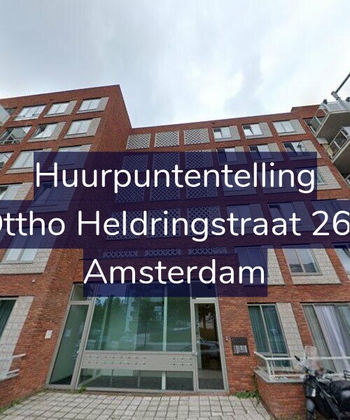 Foto gevel Huurpuntentelling voor Ottho Heldringstraat 268, Amsterdam