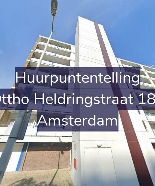Foto gevel Huurpuntentelling voor Ottho Heldringstraat 188, Amsterdam