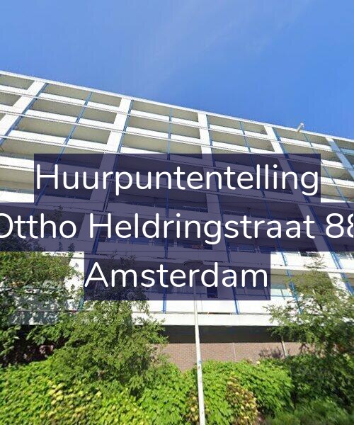 Foto gevel Huurpuntentelling voor Ottho Heldringstraat 88, Amsterdam