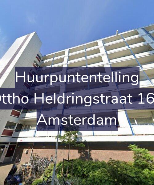 Foto gevel Huurpuntentelling voor Ottho Heldringstraat 162, Amsterdam