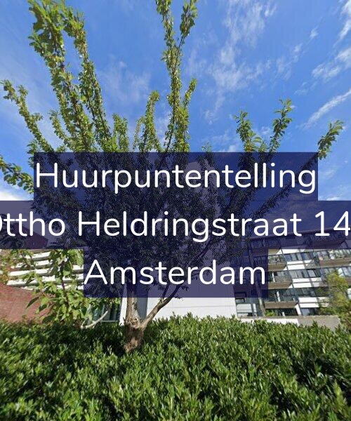 Foto gevel Huurpuntentelling voor Ottho Heldringstraat 145, Amsterdam