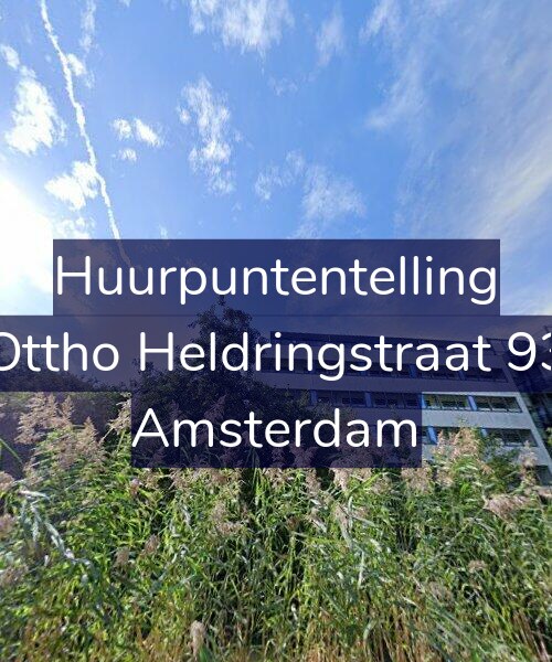 Foto gevel Huurpuntentelling voor Ottho Heldringstraat 93, Amsterdam