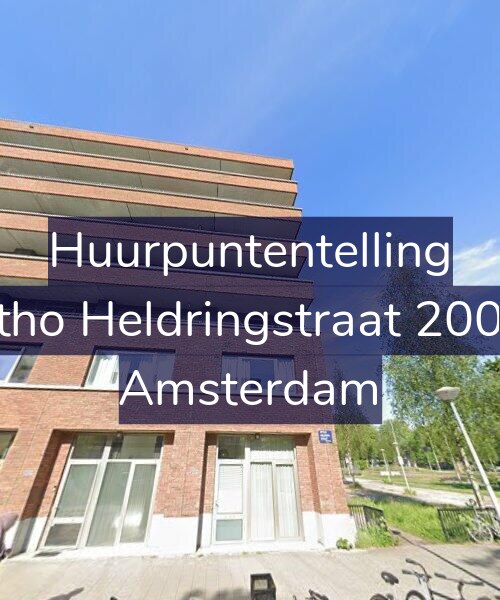 Foto gevel Huurpuntentelling voor Ottho Heldringstraat 200-A, Amsterdam