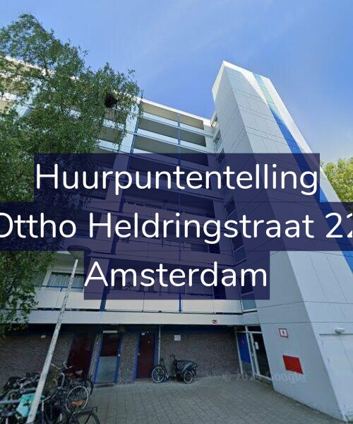 Foto gevel Huurpuntentelling voor Ottho Heldringstraat 22, Amsterdam