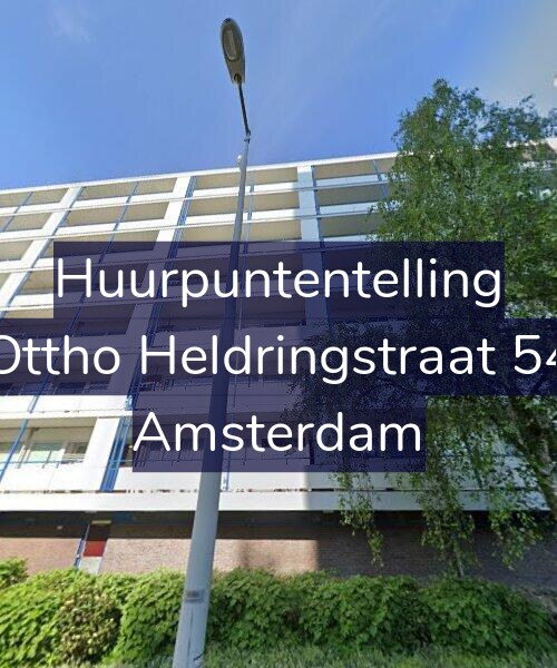 Foto gevel Huurpuntentelling voor Ottho Heldringstraat 54, Amsterdam
