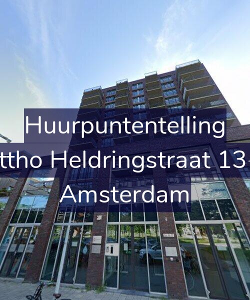 Foto gevel Huurpuntentelling voor Ottho Heldringstraat 13-L, Amsterdam