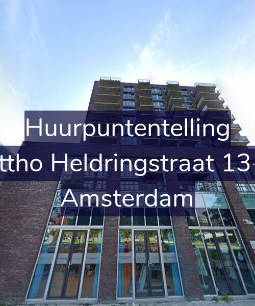 Foto gevel Huurpuntentelling voor Ottho Heldringstraat 13-E, Amsterdam