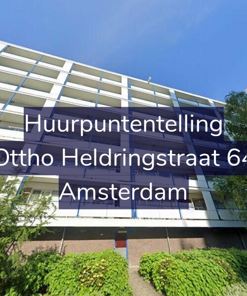 Foto gevel Huurpuntentelling voor Ottho Heldringstraat 64, Amsterdam